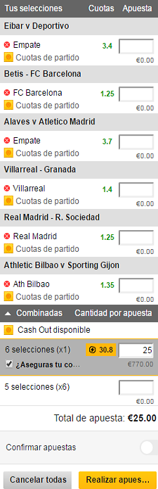 betfair cupon